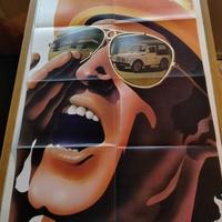 POSTER QUATTRORUOTE "FIAT CAMPAGNOLA" ANNO 1974