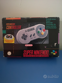 Super Nintendo pad originale versione pal