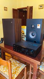 CASSE AUDIO JBL E AMPLIFICATORE PIONEER 