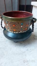piccolo vaso di ceramica vintage 