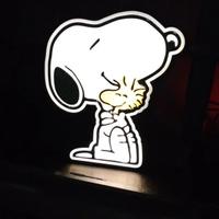 Lampada LED Snoopy & Woodstock – Insegna luminosa