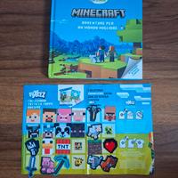 Libro Minecraft e toppe Fixeez