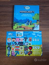 Libro Minecraft e toppe Fixeez