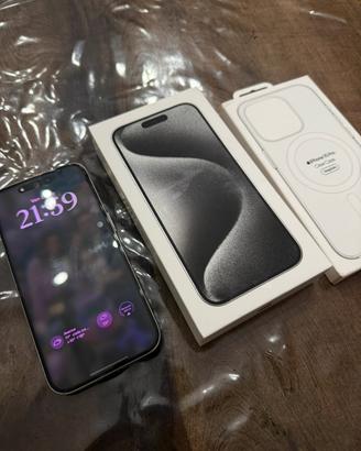 Iphone 15 pro 256gb titanium