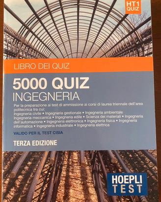 Libro test d’ingresso ingegneria