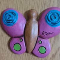 Farfalla in ceramica