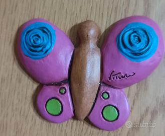 Farfalla in ceramica