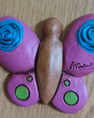 Farfalla in ceramica