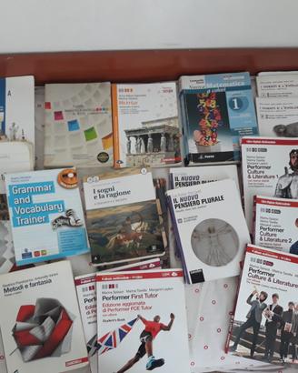 Libri liceo dalla 1° alla 5°