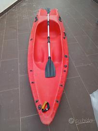 canoa in vetroresina 1 posto