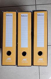 Titanedi Básico raccoglitori dorso 8 cm - 3 pezzi