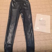 Pantaloni leggins donna pvc lucidi