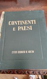 Ist.Geografico de Agostini:Continenti e Paesi 1952