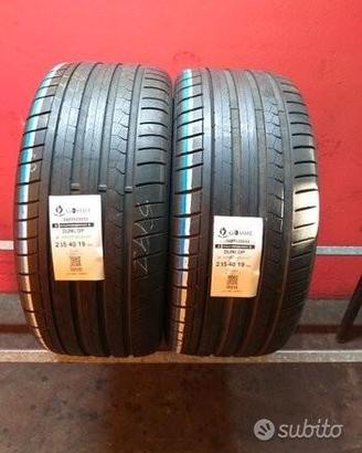 2 gomme 255 40 19 dunlop a5688