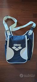 borsello a tracolla blu/bianco marca Arena