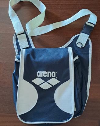 borsello a tracolla blu/bianco marca Arena