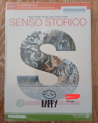 Libro di storia SENSO STORICO 3 Istituto Tecnico.
