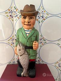 Portabottiglie vintage in legno
