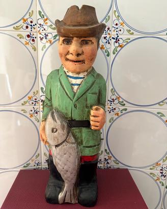 Portabottiglie vintage in legno