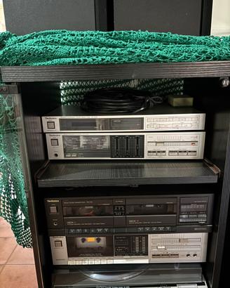 Impianto Hi-Fi Technics vintage + casse SB-3450