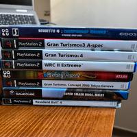 Blocco videogiochi retro (ps2, gamecube, pc)