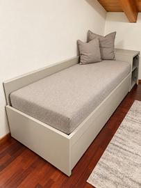 Letto singolo/divanetto con letto a estrazione