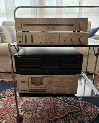 Sistema Hi-Fi Vintage Marantz & TEAC