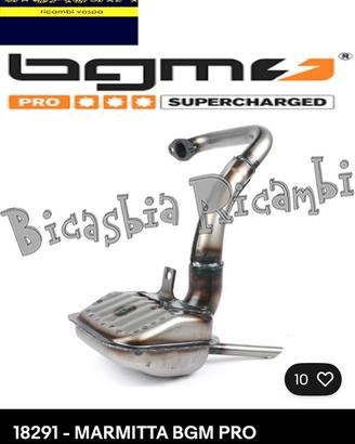Marmitta  BGM x vespa 50