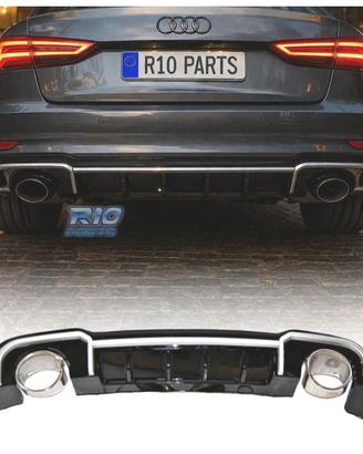 DIFFUSORE AUDI A3 SEDAN SLINE 17-20 LOOK RS3 + TER