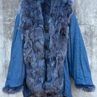Pelliccia giacca parka in Volpe Reversibile FENDI