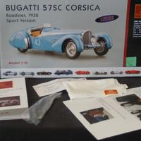Bugatti 57SC Corsica Roadster Sport CMC M-129 1:18
