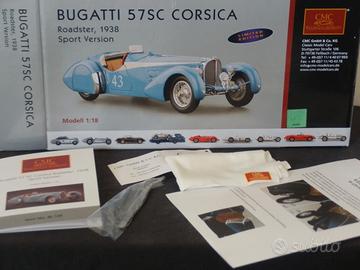 Bugatti 57SC Corsica Roadster Sport CMC M-129 1:18