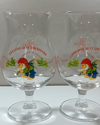 Bicchieri  La Chouffe 33cl  2 pz