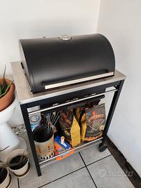 Barbecue a legna + accessori