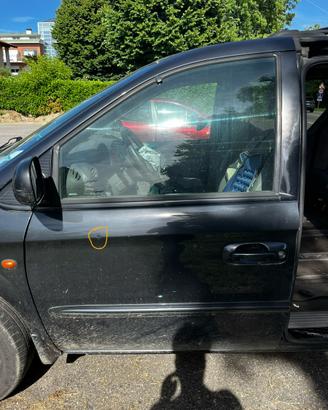 Sportello anteriore sx chrysler vojager/gr.vo nero