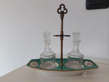 Set da tavola Vintage per olio e aceto