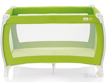 Lettino da viaggio/campeggio Inglesina colore lime