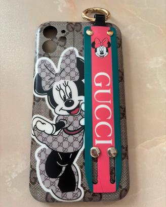 Cover Gucci con Minnie x Iphone 11