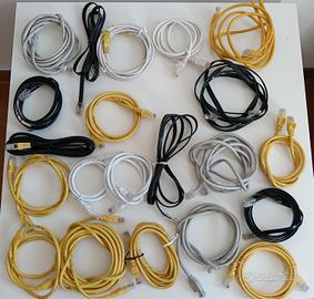33 Cavi Lan Cat6 Cat5 Cat5e rete 