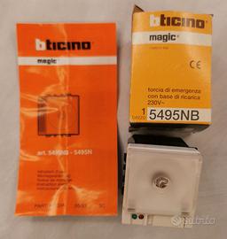 Bticino 5495Nb Torcia Autonoma Emergenza Magic Est