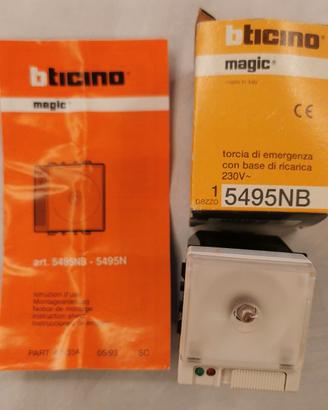 Bticino 5495Nb Torcia Autonoma Emergenza Magic Est