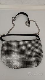 Pochette con strass