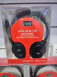 cuffie bluetooth gaming musica Majestic 