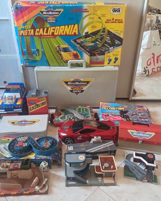12 set micro machines gig galoob tanica pista