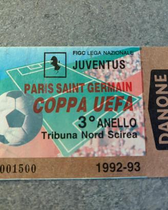 Biglietto semifinale UEFA Juventus