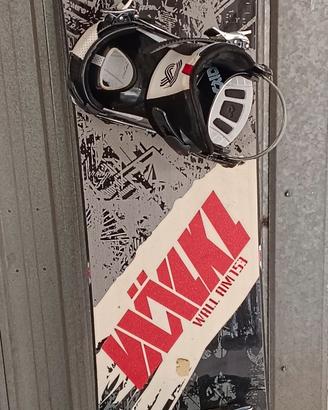 tavola snowboard Völkl da 153 +attacchi ride