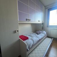 Camera a ponte con 2 letti