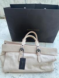 Borsa Bottega Veneta color cipria