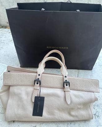 Borsa Bottega Veneta color cipria