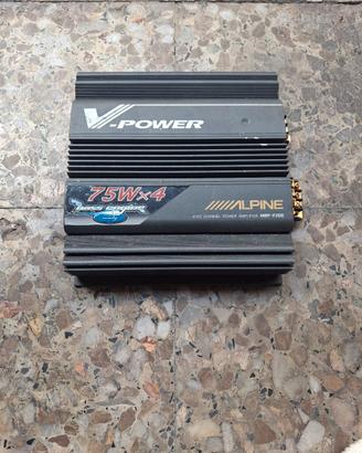 Amplificatore Alpine 4 canali